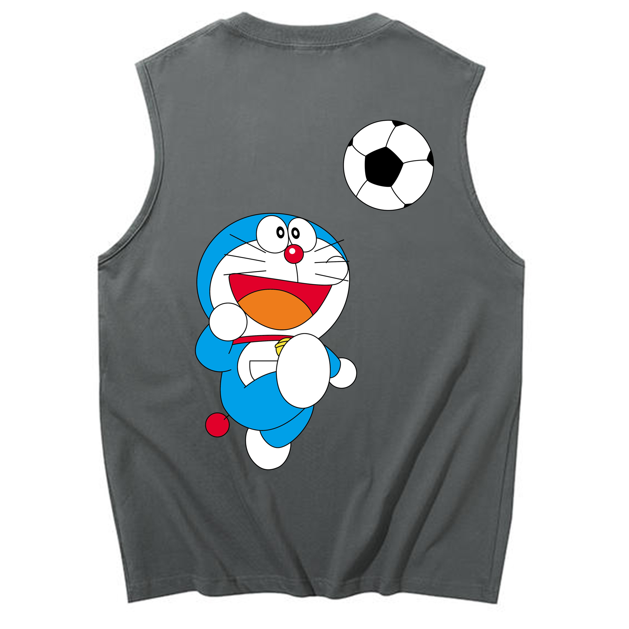 （画像用） ドラえもん Doraemon コットン100％タンクトップ（背面プリント）